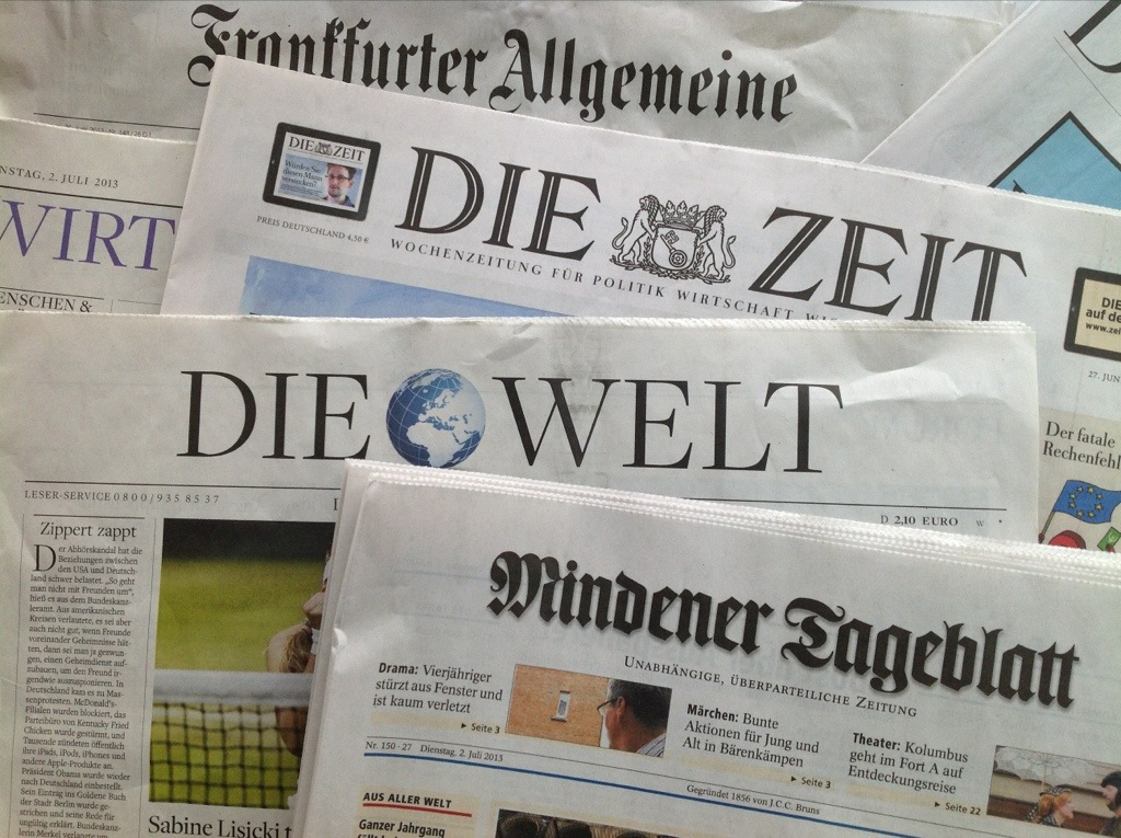 österreichische Zeitungen