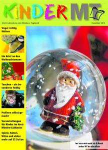 Die Titelseite der letzten Magazin-Ausgabe des Kinder-MT vom Dezember 2014. Repro: MT
