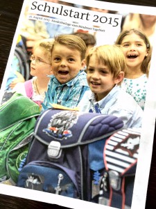 Das Magazin "Schulstart 2015" mit Klassenfotos aller Erstklässler liegt morgen dem gedruckten MT bei
